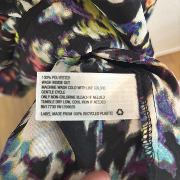 Xhilaration Maxi Dress Size XS Multicolored Lightweight Summer Modest Vacation - Picture 3 of 4